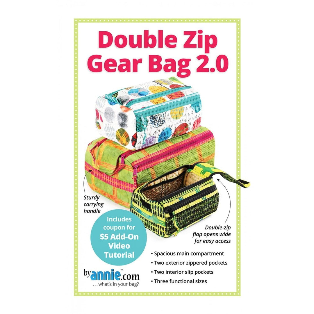 By Annie - Double Zip Gear Bags 2.0 PBA257-2