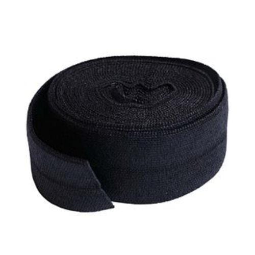 By Annie - Fold Over Elastic - Black PBA211-2-BLACK