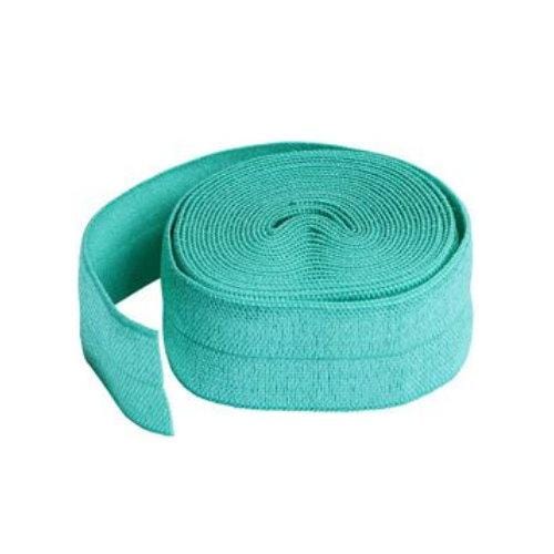 By Annie - Fold Over Elastic - Turquoise PBA211-2-TRQOIS