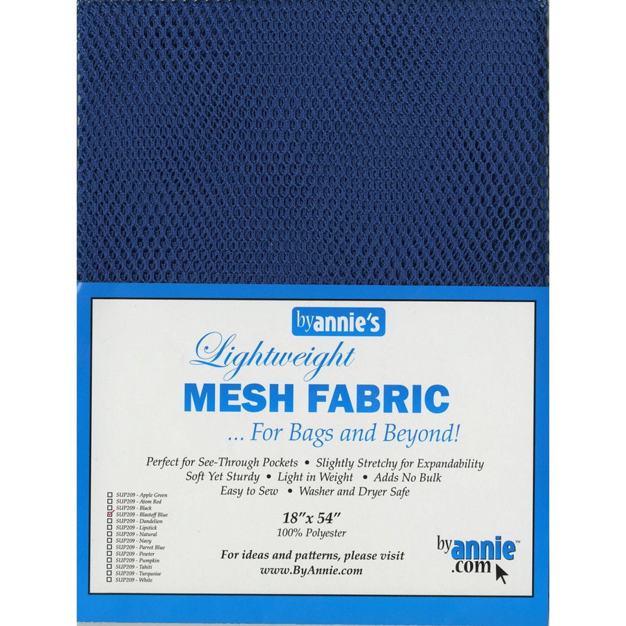 By Annie - Lightweight Mesh Fabric - Blast Blue PBASUP209-BLSTBL