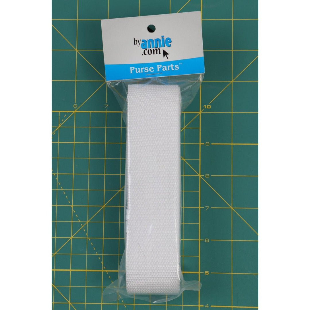 ByAnnie.com - White Strapping 1.5" x 3 YD SUP16415W3YD