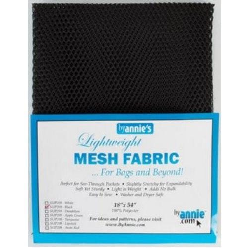 ByAnnie - Lightweight Mesh Fabric - Black PBASUP209-BLACK