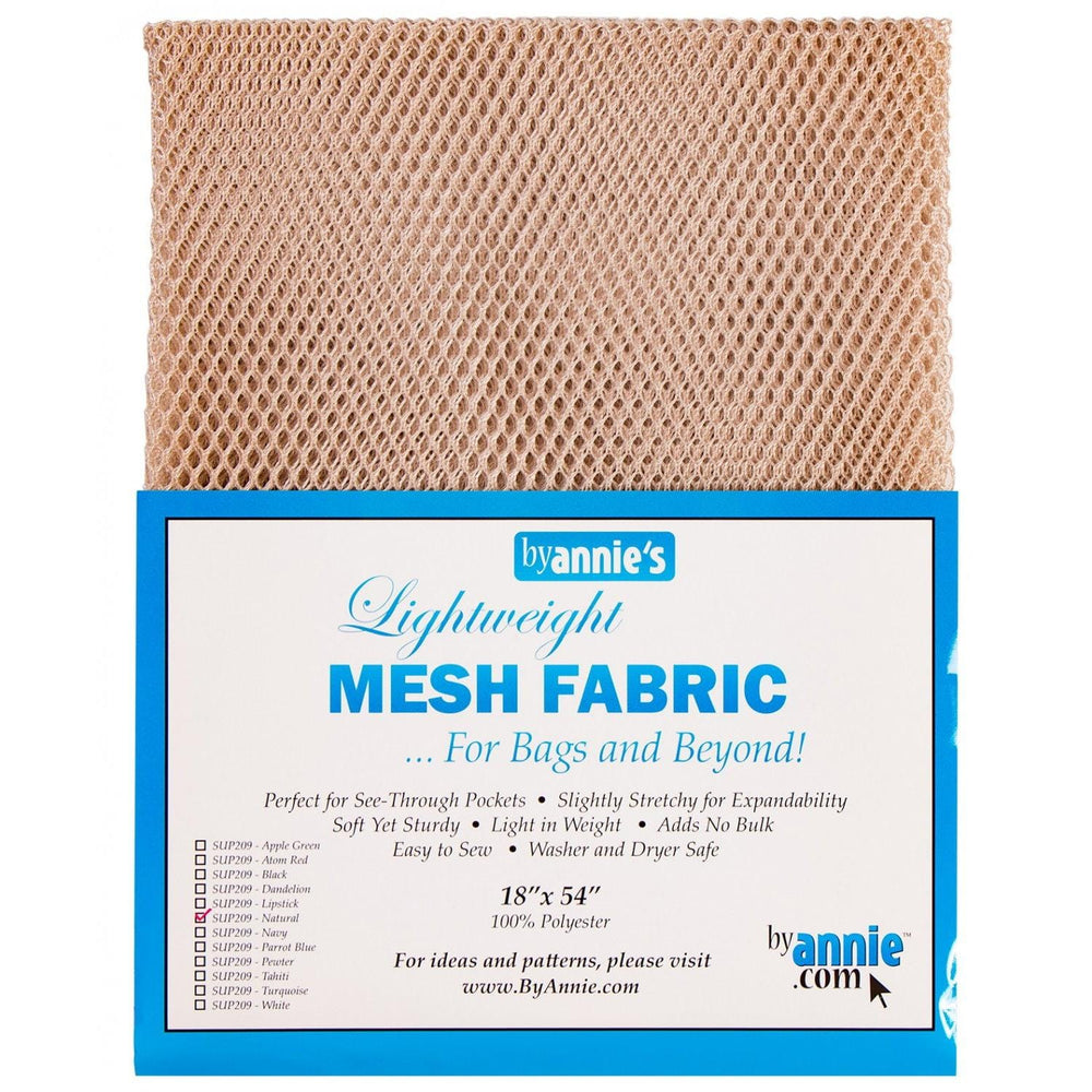 ByAnnie - Lightweight Mesh Fabric - Natural SUP209-NATURAL