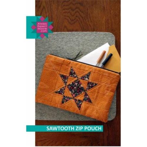 Carolina Moore - Sawtooth Zip Pouch Pattern CM202105