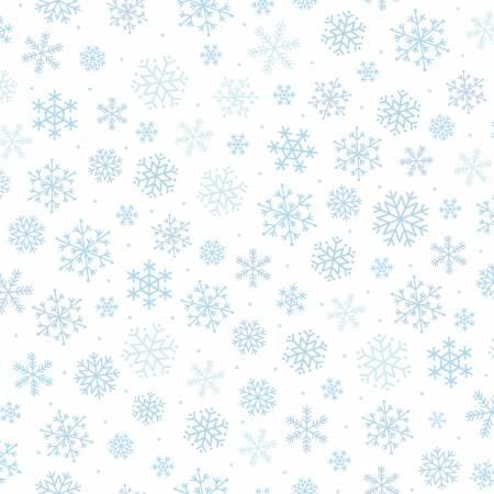 Celebration - Blue Snowflakes 9213M-B