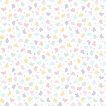 Celebration - Multi-Pastels Bunnies 9206M-Z