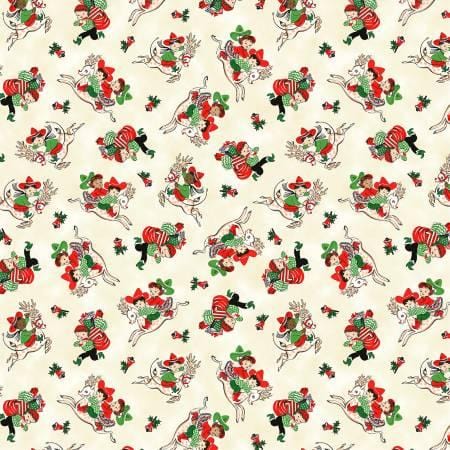 Christmas Rodeo - Giddyup Reindeer Cream CX10960-CREA