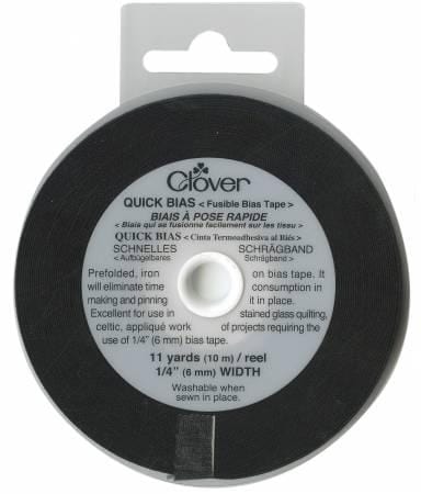 Clover - Quick Bias 1/4" Black 700CV-BLK