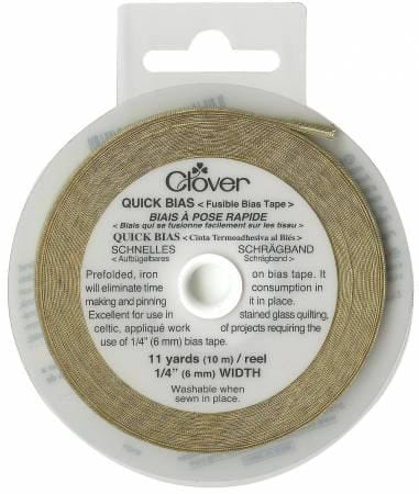 Clover - Quick Bias 1/4" Metallic Gold 700CV-GOLD