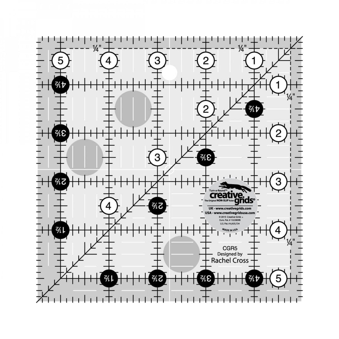 Creative Grids - 5.5in Square Ruler 743285000180