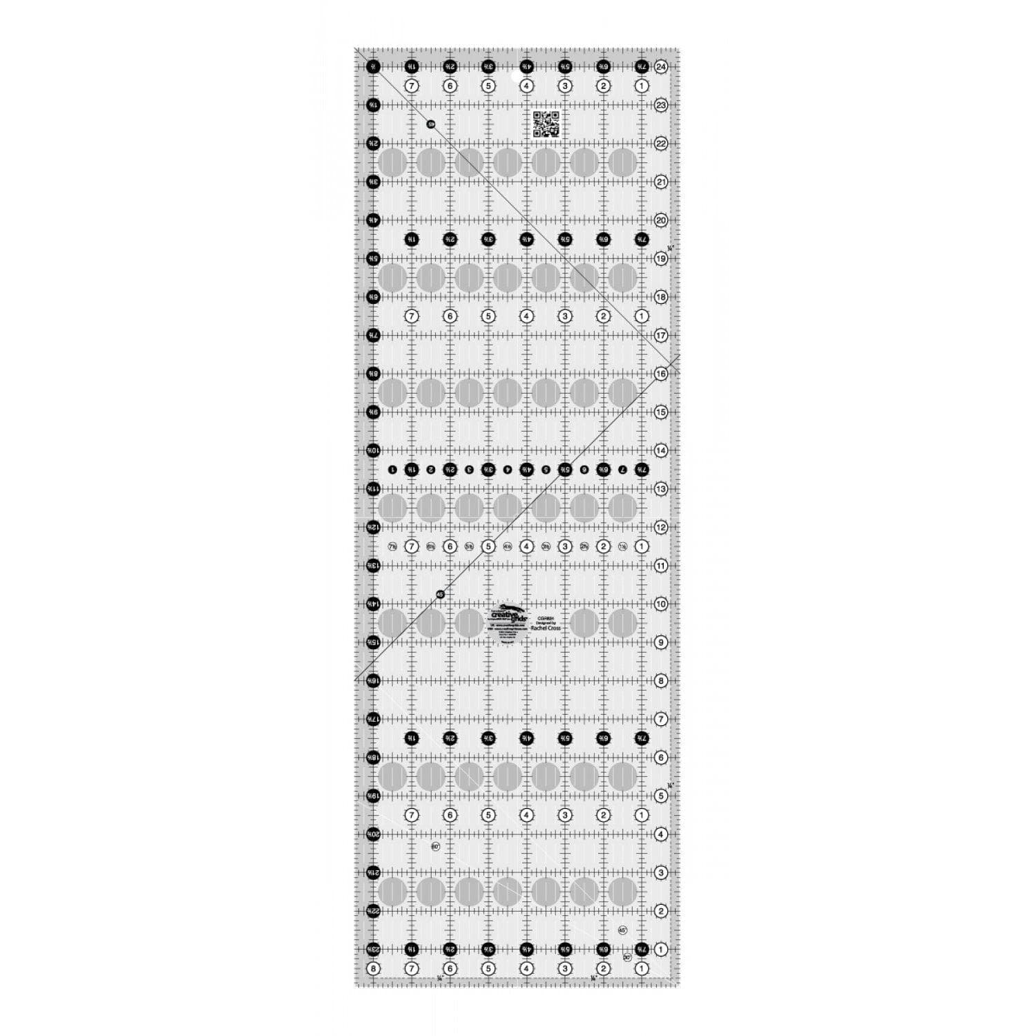Creative Grids - 8.5in x 24.5in Ruler CGR824