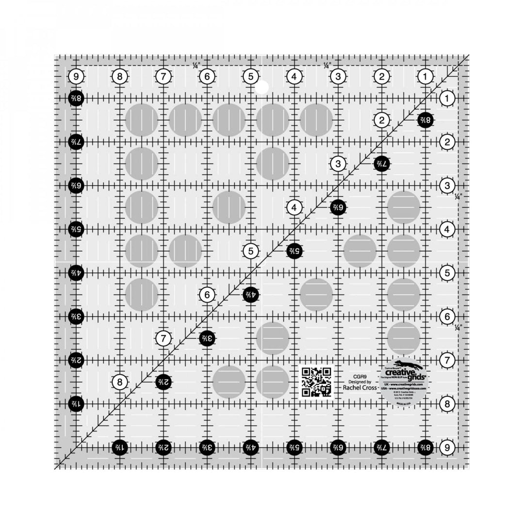 Creative Grids - 9.5" Square Ruler 743285000043