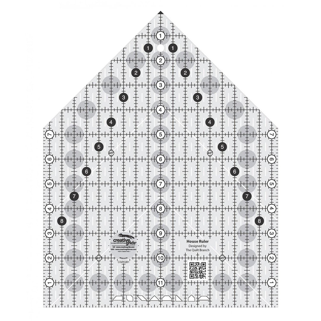 Creative Grids - House Quilt Ruler CGRQB1