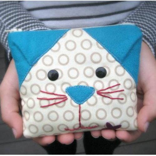 Cut Loose Press - Cats Meow Coin Purse Pattern CLPHVA001