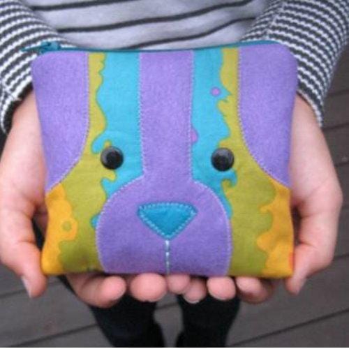 Cut Loose Press - Doggie Bag Coin Purse Pattern CLPHVA002