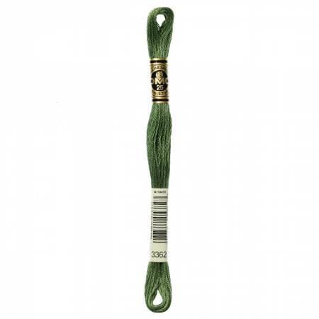 DMC Embroidery Floss - Dark Pine Green 117UA-3362