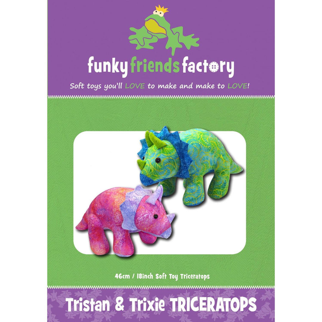 Funky Friends - Trixie & Tristan Triceratops FF2717
