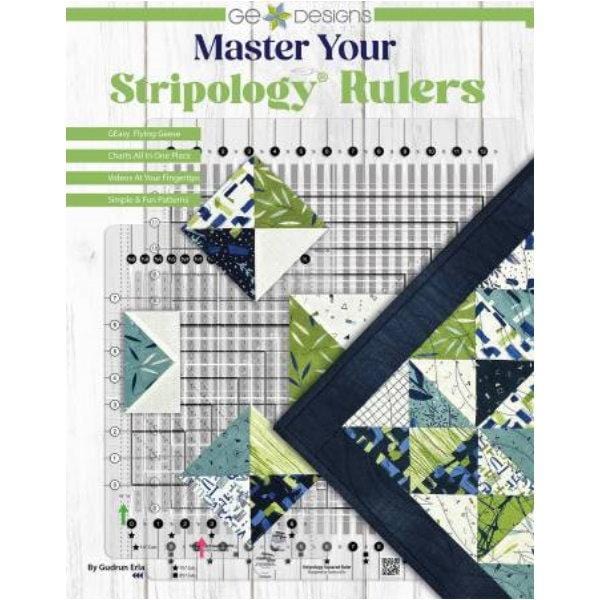 G. E. Designs - Master Your Stripology Rulers Book GE-517