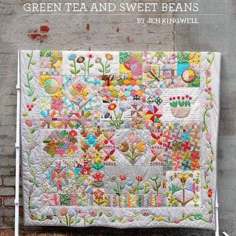Green Tea and Sweet Beans Pattern JKD-5002