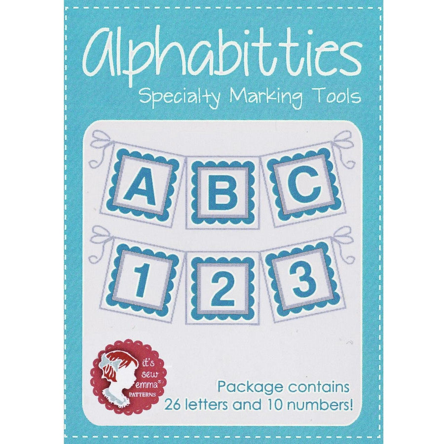 It's Sew Emma - Blue Alphabitties Specialty Marking Tools ISE-707