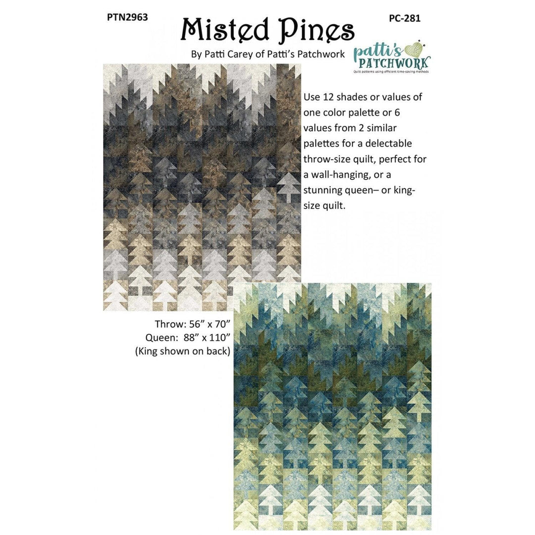Misted Pines Quilt Pattern PC-281