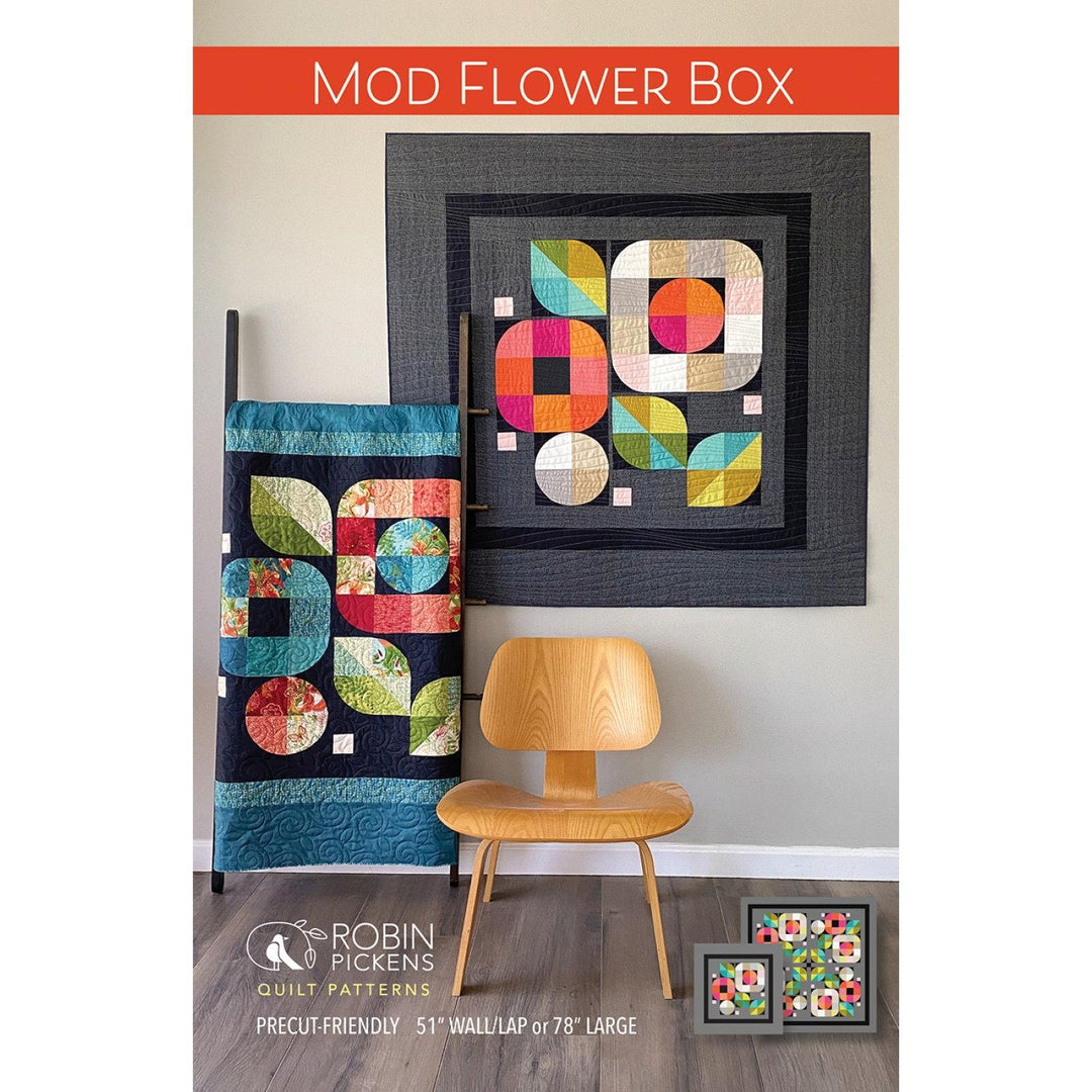 Mod Flower Box Quilt Pattern MODFLWRBOX-PAT