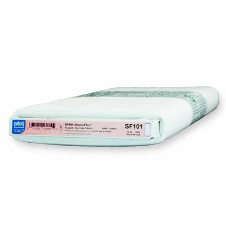 Pellon - Shape Flex Woven Fusible Cotton Interfacing (20in) SF101PWHT