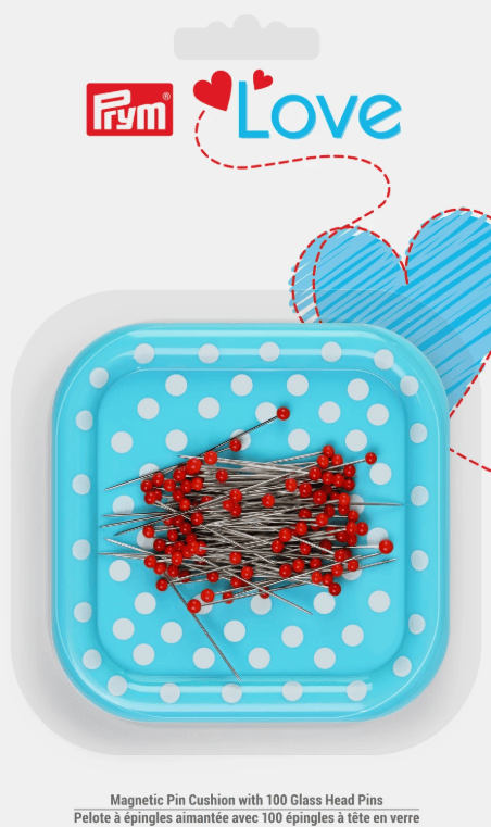 Prym Love Magnetic Pin Cushion with Pins PL60112