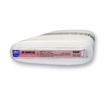 Shirtailor Tailoring Fusible Pellon 20in x 25yds 950FP-WHT