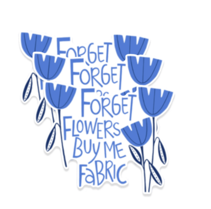 Sticker - Pack Forget Flowers KC393