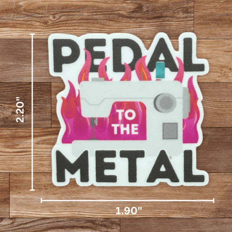 Sticker - Pedal to the Meda MBQC4015