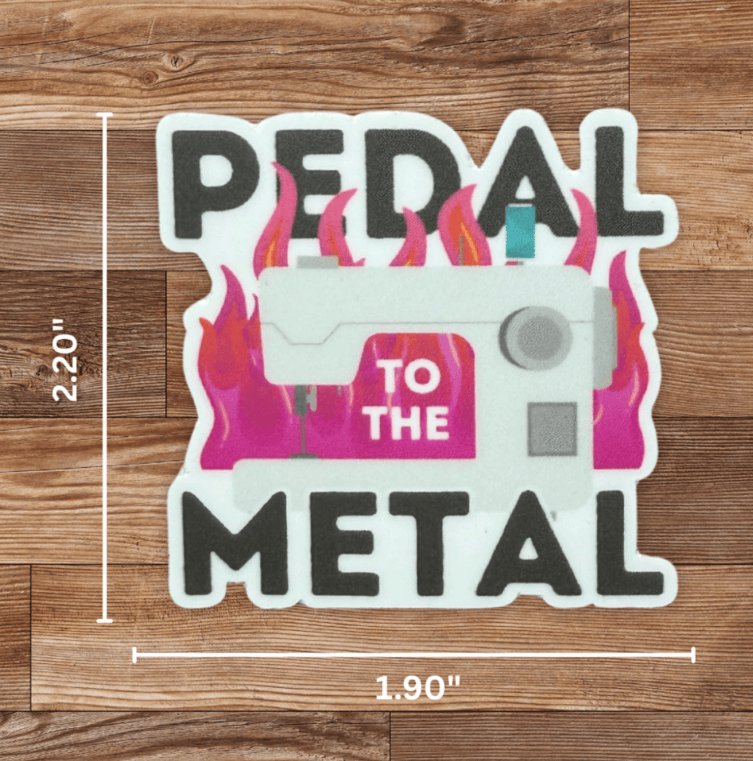 Sticker - Pedal to the Meda MBQC4015