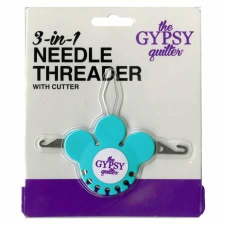 The Gypsy Quilter - 3 in 1 Needle Threader with Cutter TGQ142