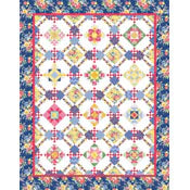 Image of Cherry Lemonade quilt.