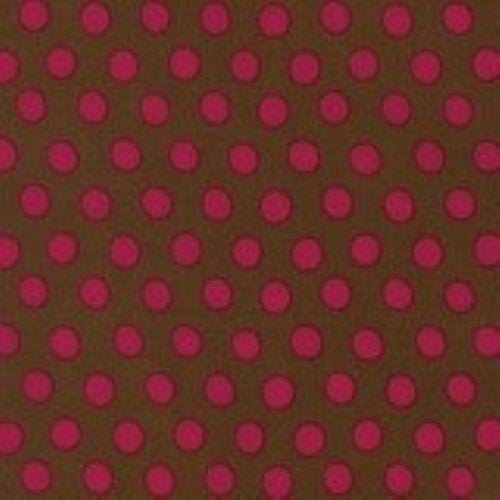 Kaffe Classics - Pink Dots Brown ZD-79310-004