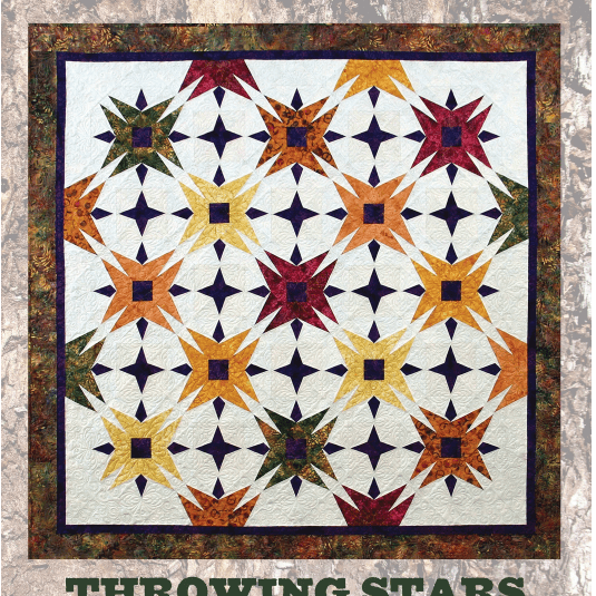 Throwing Stars Quilt Pattern CMD-THROWING