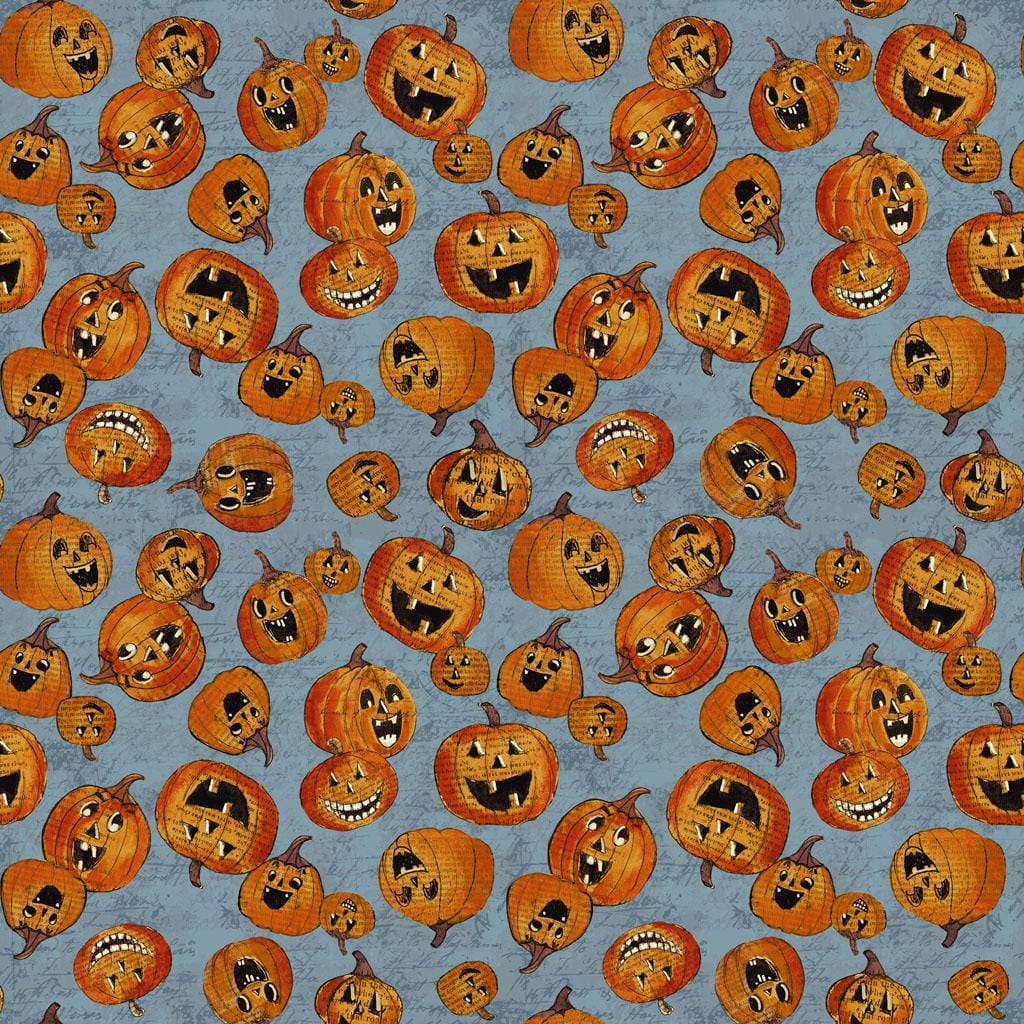 All Hallows Eve - Jack-O-Lanterns Denim Y3820-88