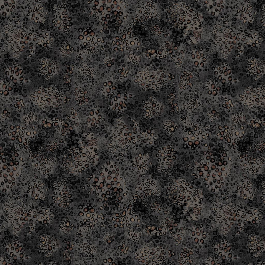 Clothworks - Sanctuary - Leopard Black Y3637-3