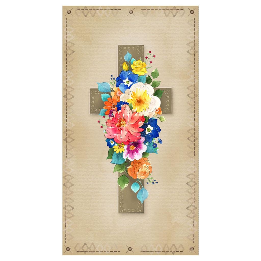 Faith - Cross Panel Khaki Y3728-12