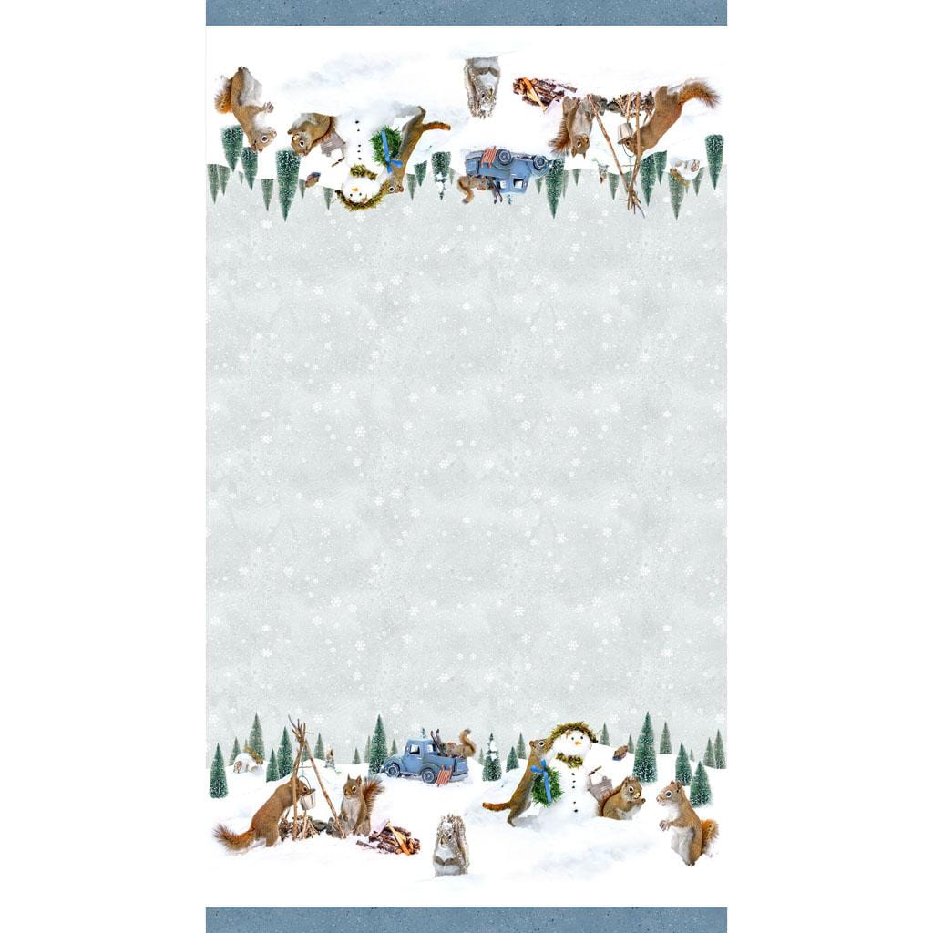 The Secret Life of Squirrels II - Double Border Mist Gray Y4218-116