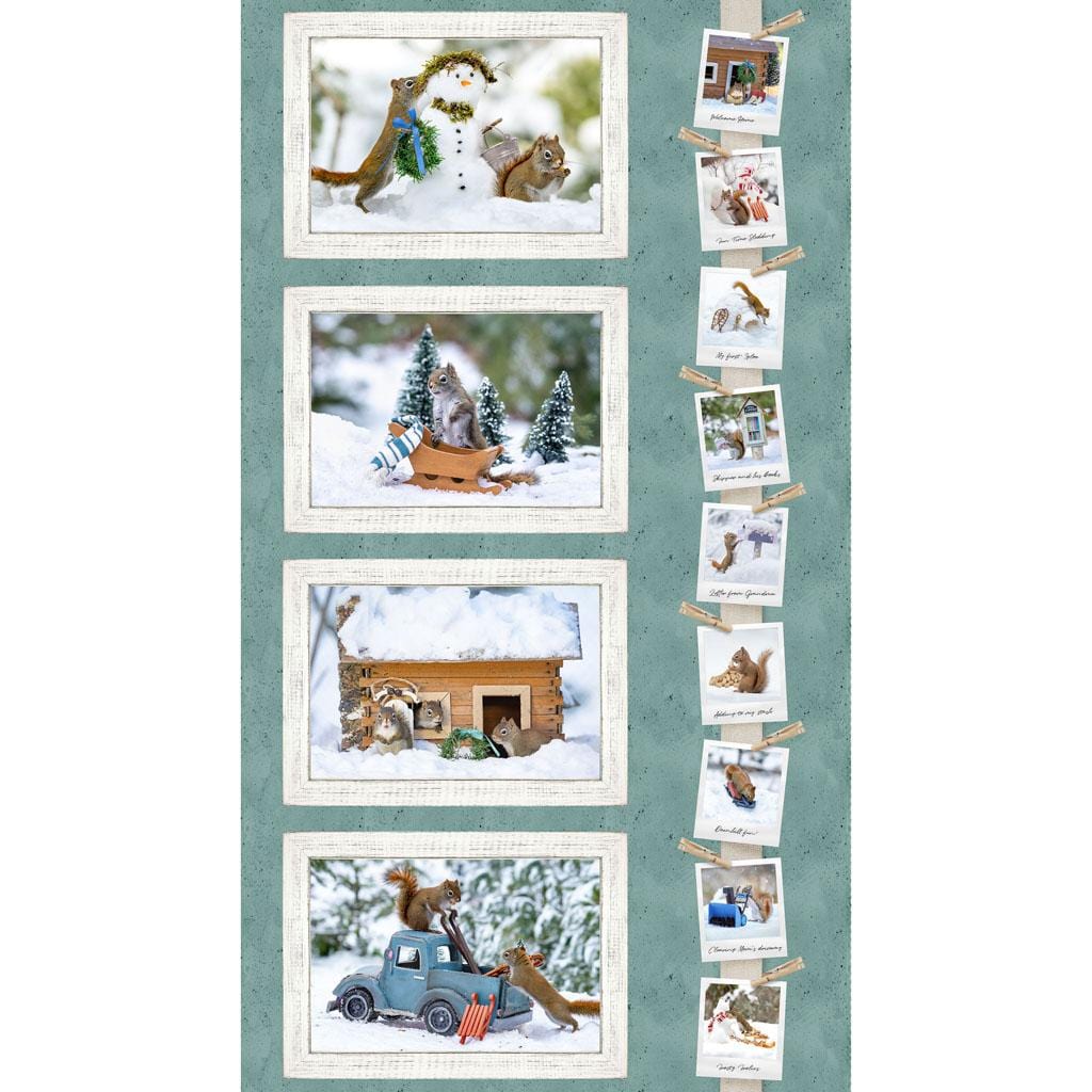 The Secret Life of Squirrels II - Placemat Panel Y4217-104