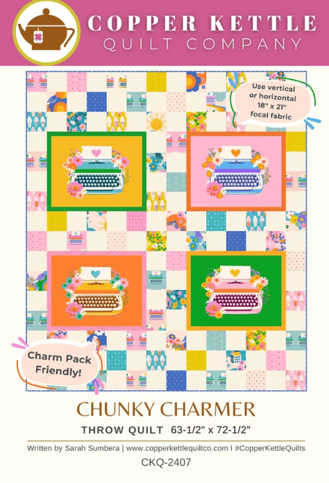 Chunky Charmer - Quilt Pattern CKQ-2407