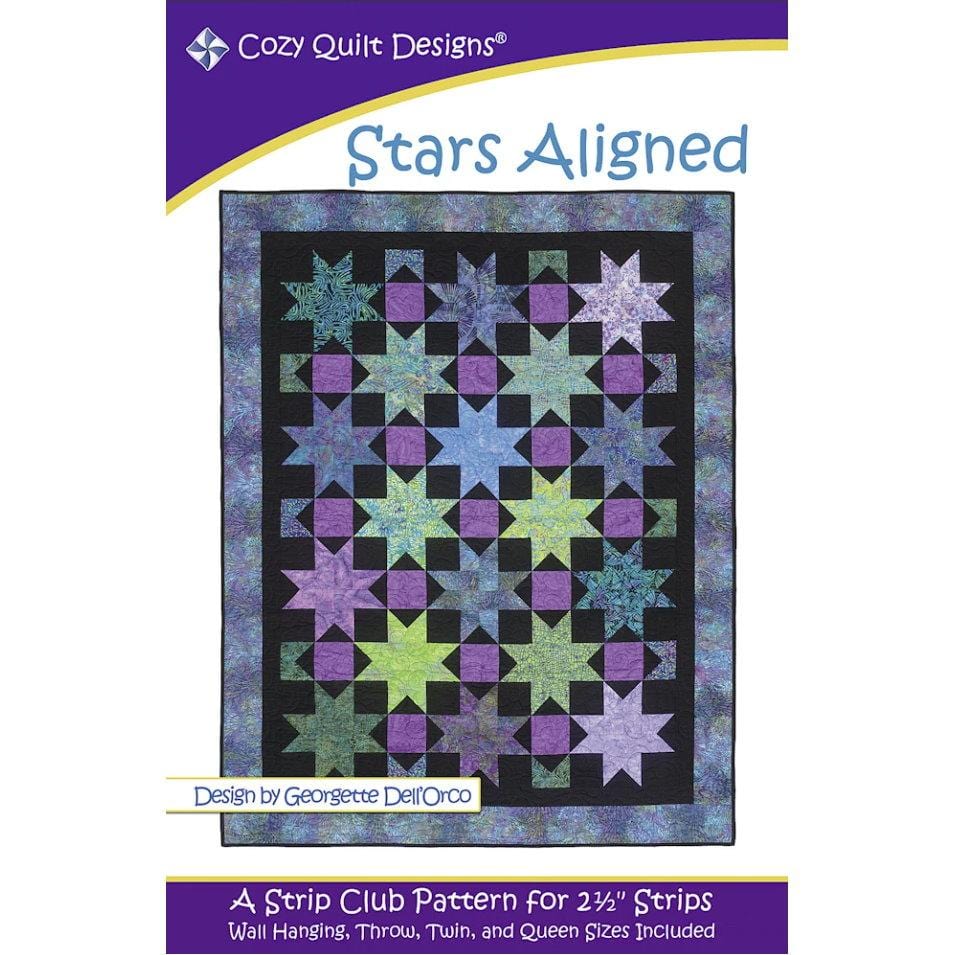 Stars Aligned Quilt Pattern SRR-STA