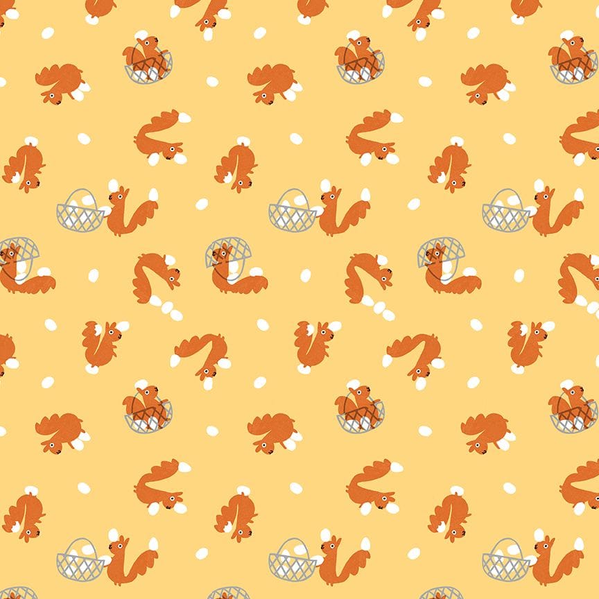 Eggstra Squirrely - Bok Bok Meow DLW3705-AMBER