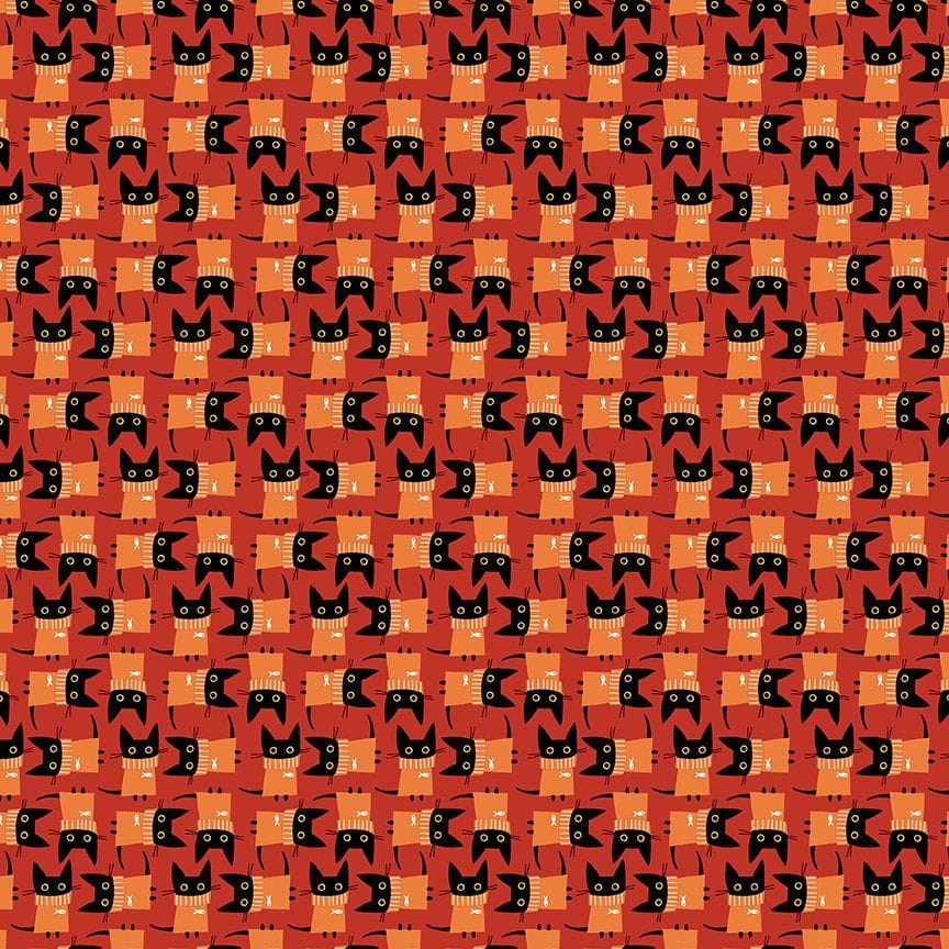 Nigel's Jumper - Bok Bok Meow DLW3695-RUST