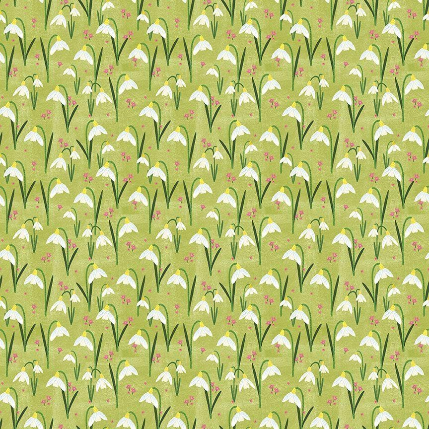 Sweet Purrennials - Snowdrops DLW3112-FERN