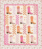 Boot Tapping Boulevard Quilt Kit - Go Cowgirl! KIT-IBFGCQ