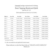 Boot Tapping Boulevard Quilt Pattern - Go Cowgirl! ITBGCQP