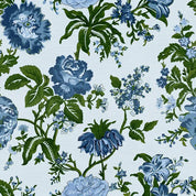 Cotton Blue - Grandma's Wallpaper PSF120-26772