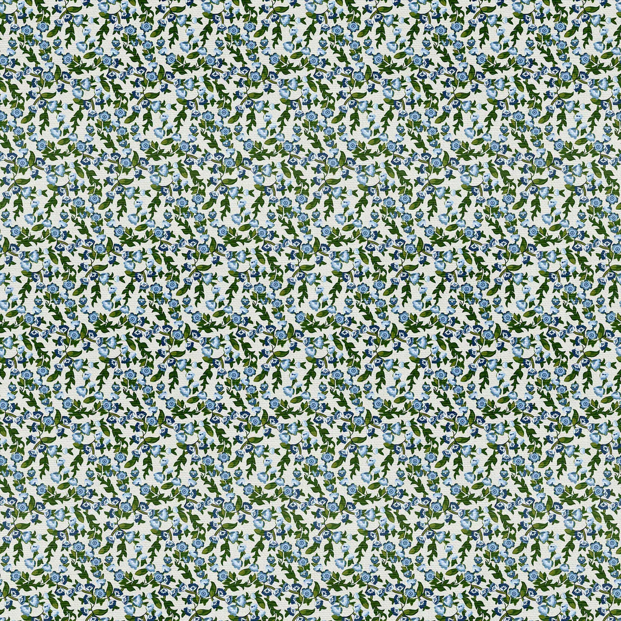 Ditsy Florals Blue - Grandma's Wallpaper PSF120-26799